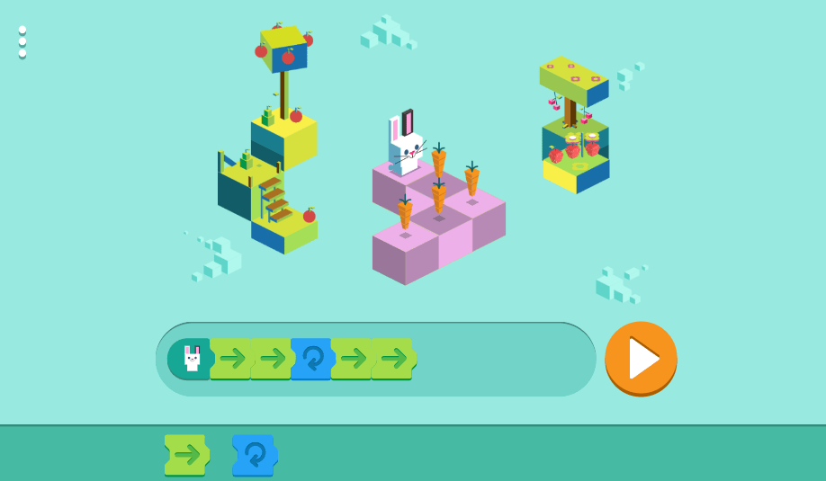 Google doodle game Coding for carrots