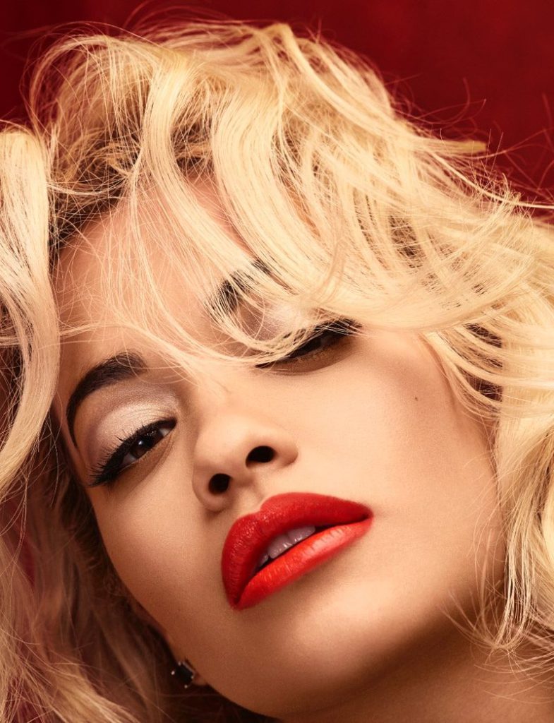 Why men love red lipstick more than any other color Rita Ora in red lipstick