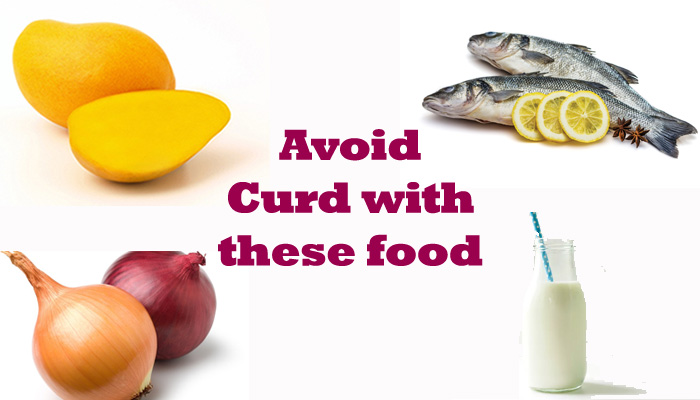 Avoid curd with these food
