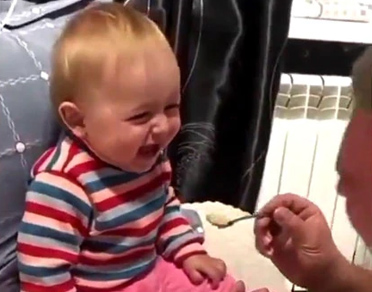 Viral video child's laughter
