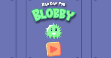 Bad day for Blobby game