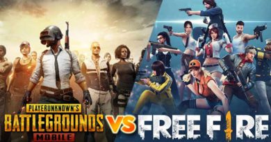 Differences between PUBG and Free Fire
