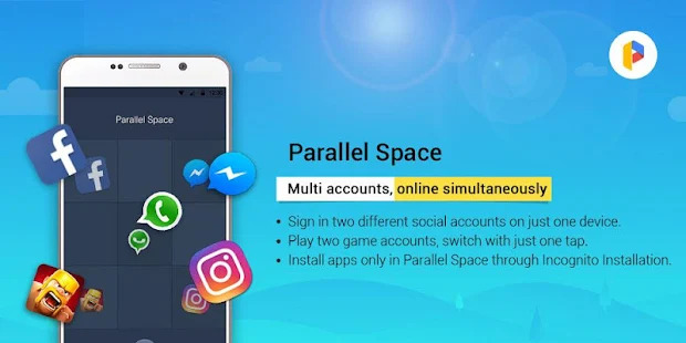 How to run two WhatsApp accounts on a phone Parallel Space