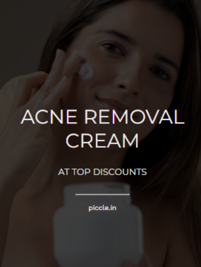 Acne Removal Creams At Top Discounts!