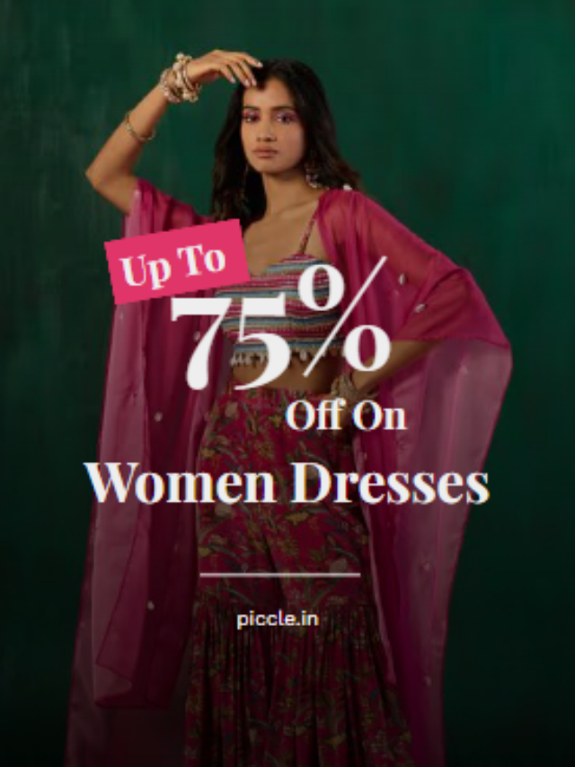Up To 75% Off On Women Dresses!